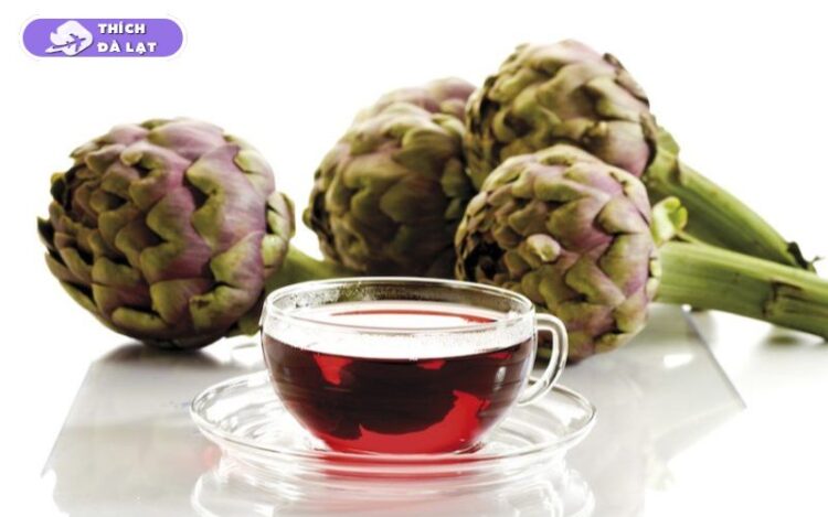 cách ngâm rượu atiso đà lạt