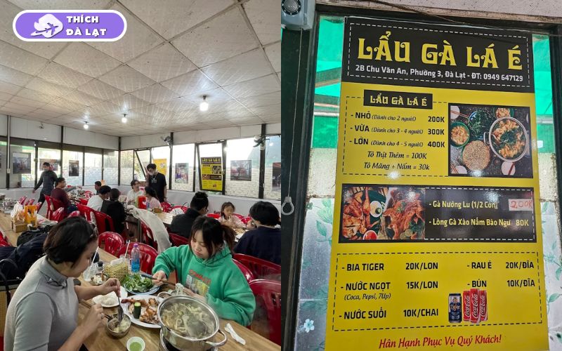 Top 15+ quán lẩu gà lá é Đà Lạt ngon nhất mà bạn không nên bỏ qua 20 lẩu gà lá é đà lạt