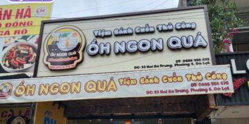 tiệm bánh cuốn thủ công ồh ngon quá