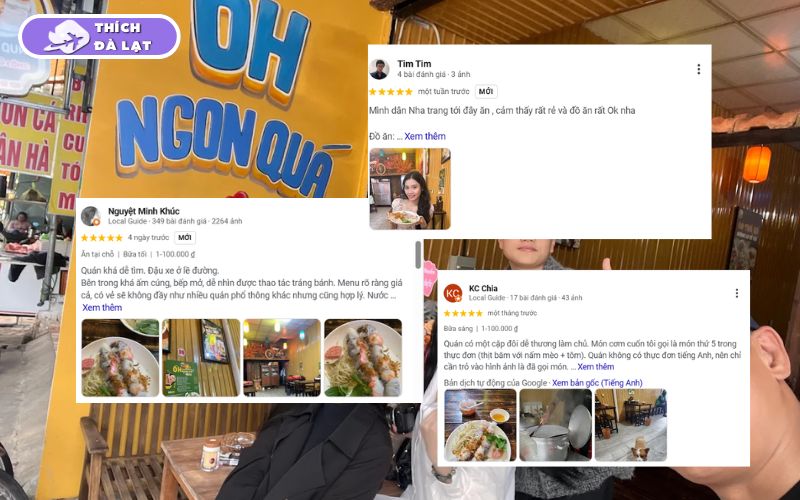 Quán Tiệm bánh cuốn thủ công Ồh Ngon Quá tráng bánh tại chỗ 10 tiệm bánh cuốn thủ công ồh ngon quá