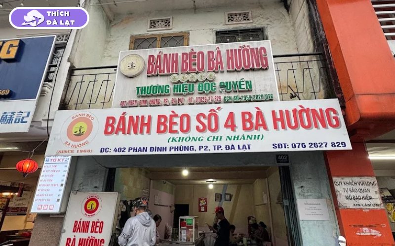 Quán bánh bèo Bà Hường nhân tôm thịt mỡ hành trứ danh Đà Lạt 7 bánh bèo bà hường