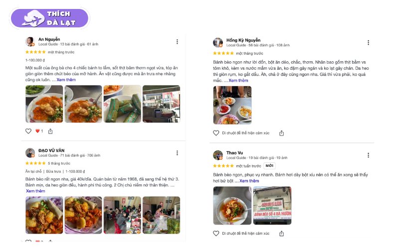 Quán bánh bèo Bà Hường nhân tôm thịt mỡ hành trứ danh Đà Lạt 11 bánh bèo bà hường