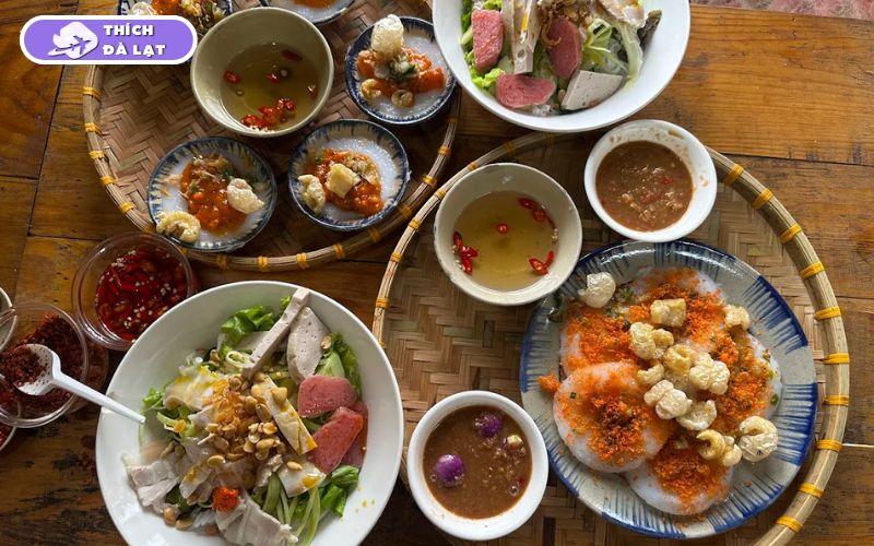 Quán Bánh bèo Nhà Ngói bún mắm nêm và bánh bèo chuẩn vị Đà Lạt 8 bánh bèo nhà ngói