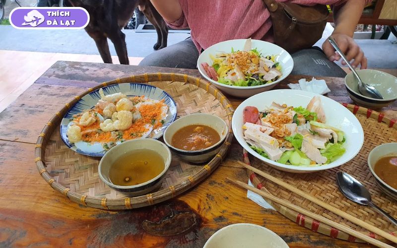 Quán Bánh bèo Nhà Ngói bún mắm nêm và bánh bèo chuẩn vị Đà Lạt 11 bánh bèo nhà ngói