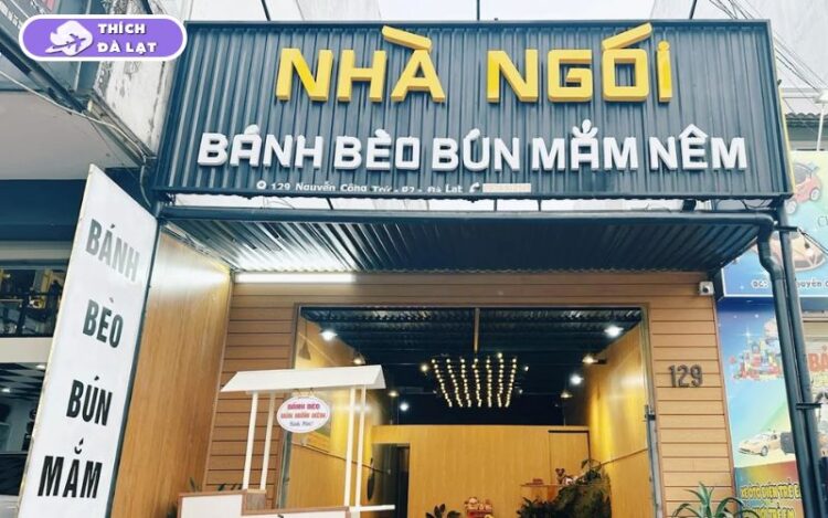 Quán Bánh bèo Nhà Ngói bún mắm nêm và bánh bèo chuẩn vị Đà Lạt 6 bánh bèo nhà ngói