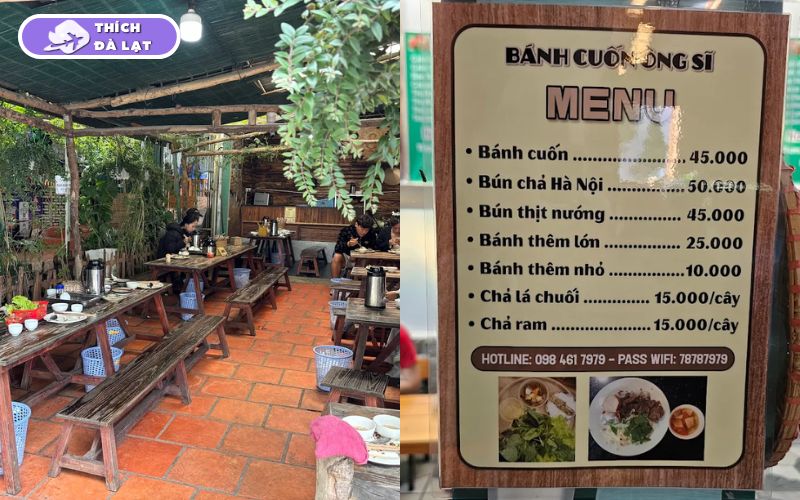 Top 8+ quán bánh cuốn Đà Lạt ngon nhất mà bạn không nên bỏ qua 11 bánh cuốn đà lạt