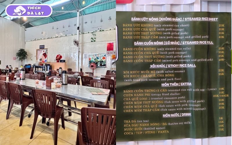 Top 8+ quán bánh cuốn Đà Lạt ngon nhất mà bạn không nên bỏ qua 13 bánh cuốn đà lạt