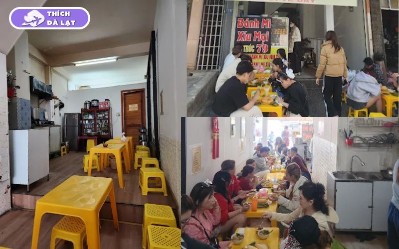 Quán Bánh mì xíu mại 79 quán ăn sáng quen của người địa phương 7 bánh mì xíu mại 79