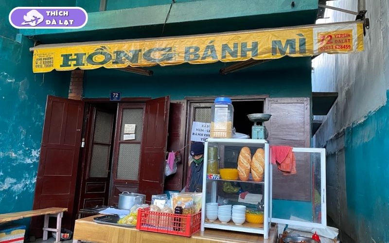 Bánh mì xíu mại Cô Hồng Đà Lạt quán lâu năm nổi tiếng 6 bánh mì xíu mại cô hồng đà lạt