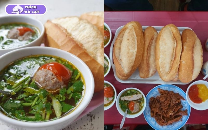 Bánh mì xíu mại Cô Hồng Đà Lạt quán lâu năm nổi tiếng 7 bánh mì xíu mại cô hồng đà lạt