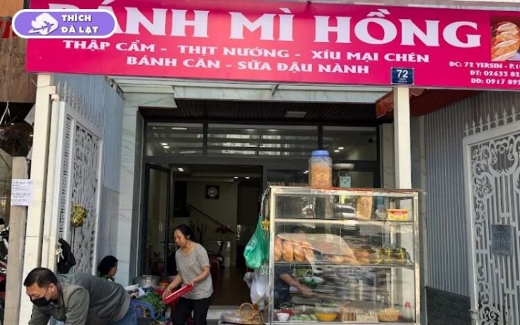 Bánh mì xíu mại Cô Hồng Đà Lạt quán lâu năm nổi tiếng 5 bánh mì xíu mại cô hồng đà lạt
