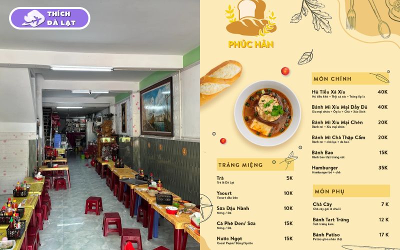 Top 15+ quán bánh mì xíu mại Đà Lạt ngon, chất lượng, giá hợp lý 20 bánh mì xíu mại đà lạt