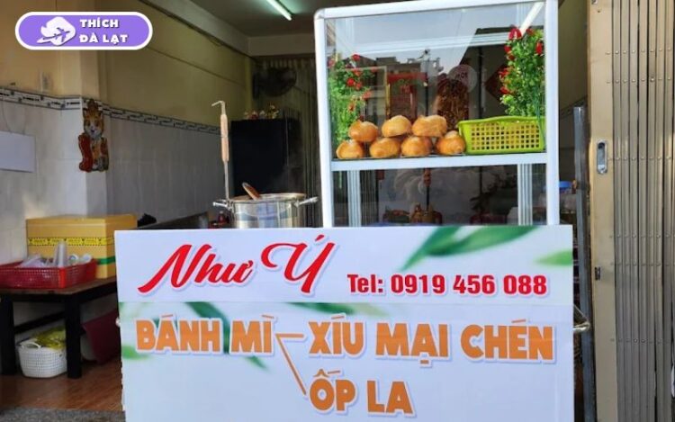 bánh mì xíu mại như ý đà lạt