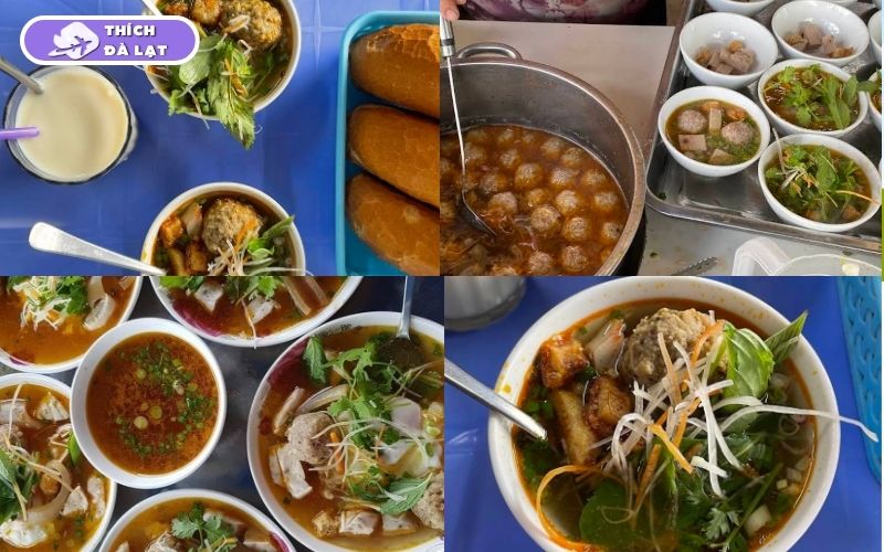 Quán Bánh mì xíu mại Thu Còi nước dùng xíu mại thơm tiêu hành 7 bánh mì xíu mại thu còi