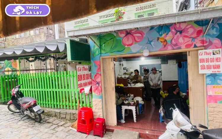 Quán bún bò Cô Thúy Đà Lạt quán ăn sáng quen của người local 6 bún bò cô thuý đà lạt