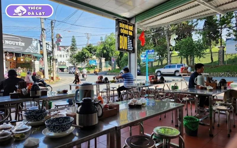 Bún bò Đông Ba Đà Lạt nước lèo thanh trong ăn sáng lý tưởng 7 bún bò đông ba đà lạt