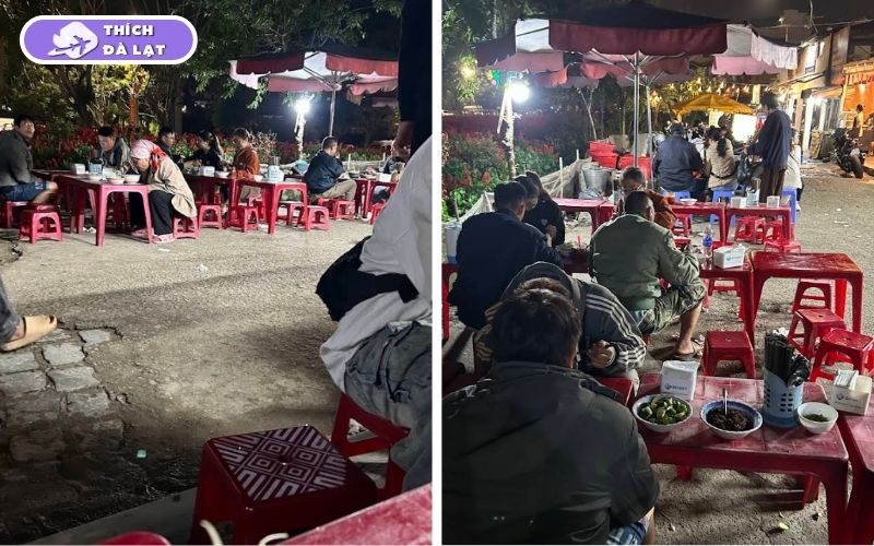 Quán bún bò Hạnh Đà Lạt quán bún quen buổi tối của dân local 6 bún bò hạnh đà lạt