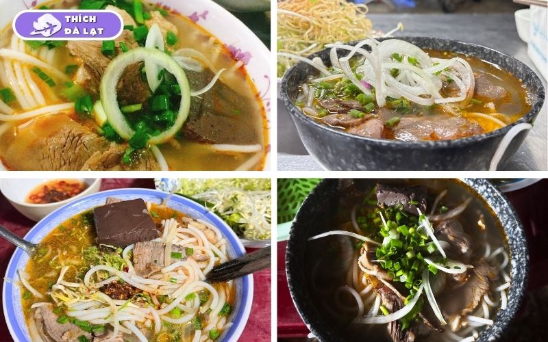 Quán bún bò Hạnh Đà Lạt quán bún quen buổi tối của dân local 7 bún bò hạnh đà lạt