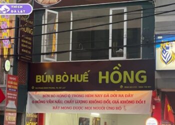 bún bò hồng đà lạt