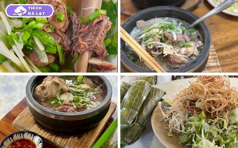 Bún bò thố đá Nhà Chung bốc khói ấm bụng ngày lạnh Đà Lạt 9 bún bò thố đá nhà chung