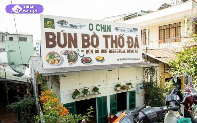 bún bò thố đá o chín