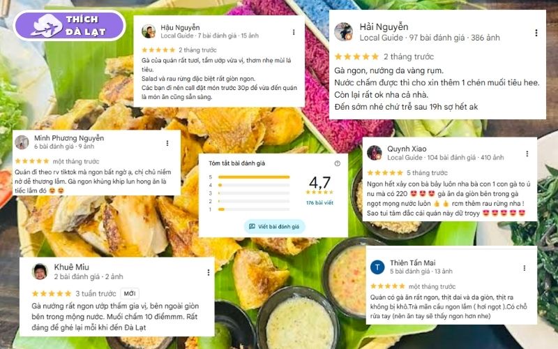 Quán Cơm lam gà nướng lá tiêu rừng 178 Hùng Vương Đà Lạt 10 cơm lam gà nướng lá tiêu rừng 178 hùng vương