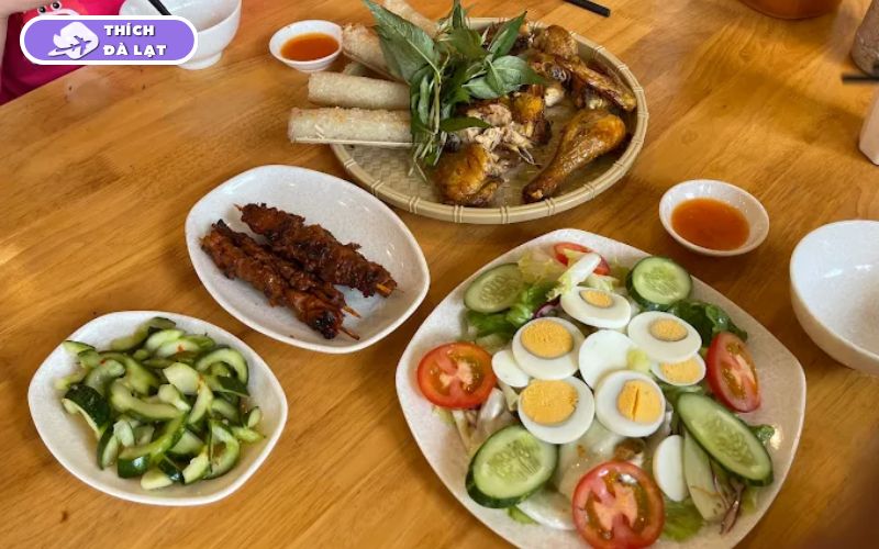 Quán Cơm lam gà nướng Tây Nguyên món ngon giá hợp lý ở trung tâm 11 cơm lam gà nướng tây nguyên