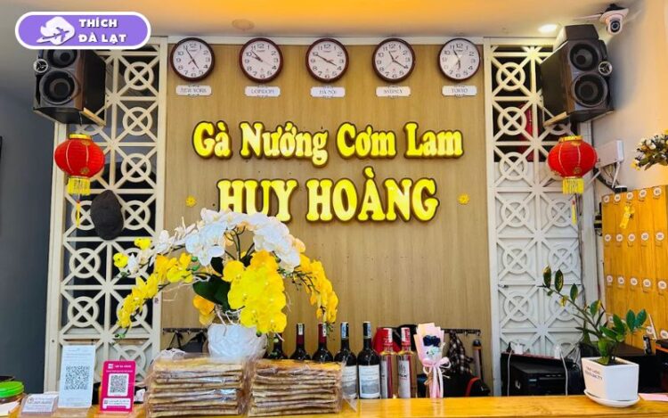 Quán gà nướng cơm lam Huy Hoàng cơm lam dẻo gà mọng nước 6 gà nướng cơm lam huy hoàng