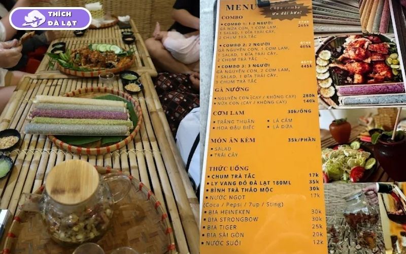 Quán gà nướng cơm lam Lửa Hồng gà thơm da giòn ăn là ghiền 8 gà nướng cơm lam lửa hồng