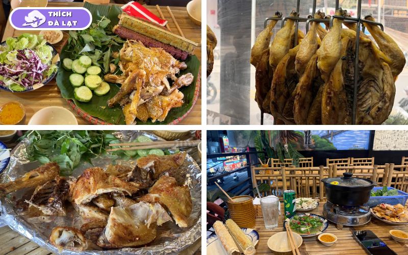 Quán Gà nướng cơm lam Như Ý có món gà nướng chuẩn vị Tây Nguyên 9 gà nướng cơm lam như ý