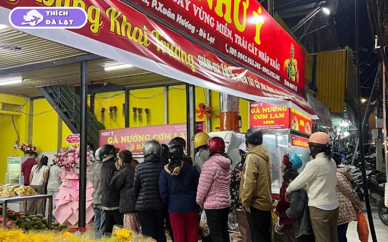 Quán Gà nướng cơm lam Như Ý có món gà nướng chuẩn vị Tây Nguyên 11 gà nướng cơm lam như ý