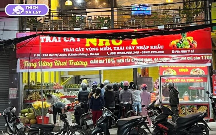 Quán Gà nướng cơm lam Như Ý có món gà nướng chuẩn vị Tây Nguyên 6 gà nướng cơm lam như ý