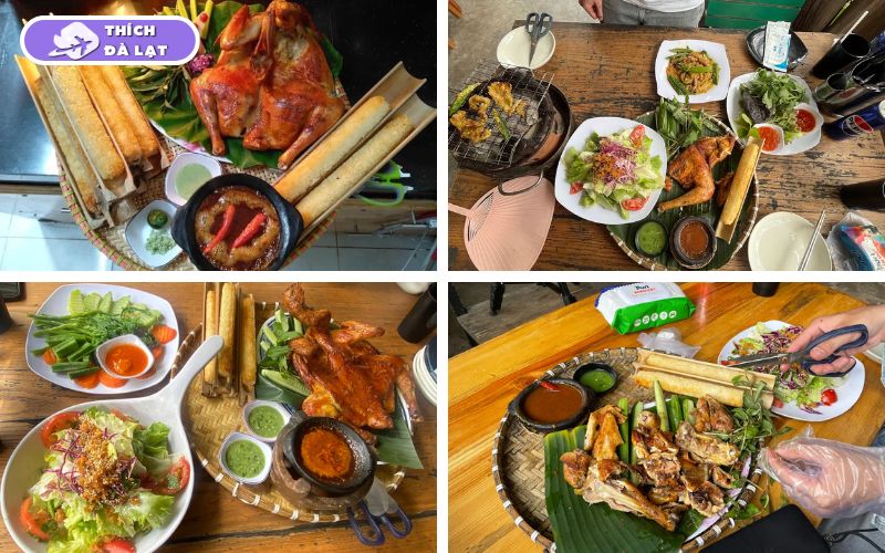 Quán gà nướng cơm lam Thảo Nguyên đậm vị núi rừng Ankroet 9 gà nướng cơm lam thảo nguyên