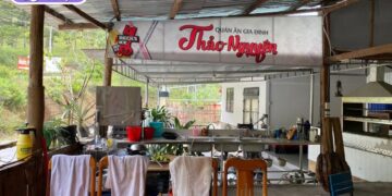 gà nướng cơm lam thảo nguyên