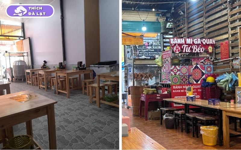 Quán Gà nướng cơm lam Tư Béo gà thả đồi nướng than Đà Lạt 7 gà nướng cơm lam tư béo