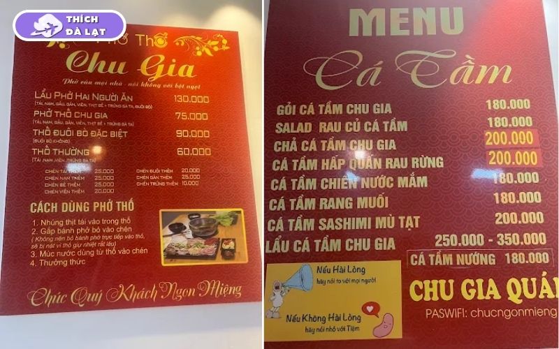 Quán Lẩu cá tầm Chu Gia lẩu măng chua cá tầm tươi chuẩn vị 15 lẩu cá tầm chu gia
