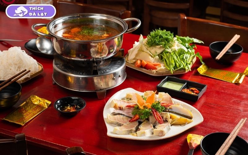 Quán Lẩu cá tầm Chu Gia lẩu măng chua cá tầm tươi chuẩn vị 18 lẩu cá tầm chu gia