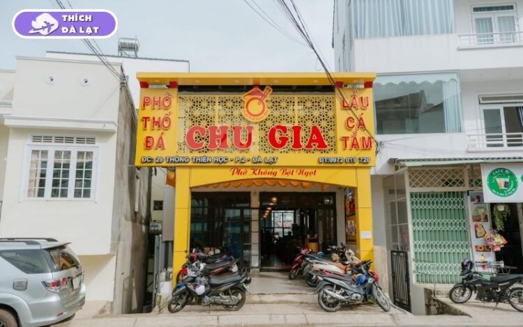 Quán Lẩu cá tầm Chu Gia lẩu măng chua cá tầm tươi chuẩn vị 11 lẩu cá tầm chu gia