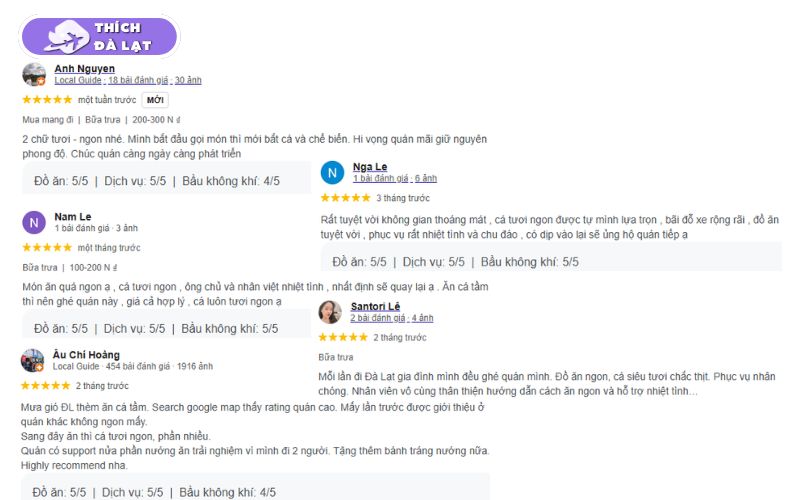 Quán Lẩu cá tầm Đế Vương Lâm Đồng lẩu cá tươi chuẩn vị Đà Lạt 12 lẩu cá tầm đế vương lâm đồng