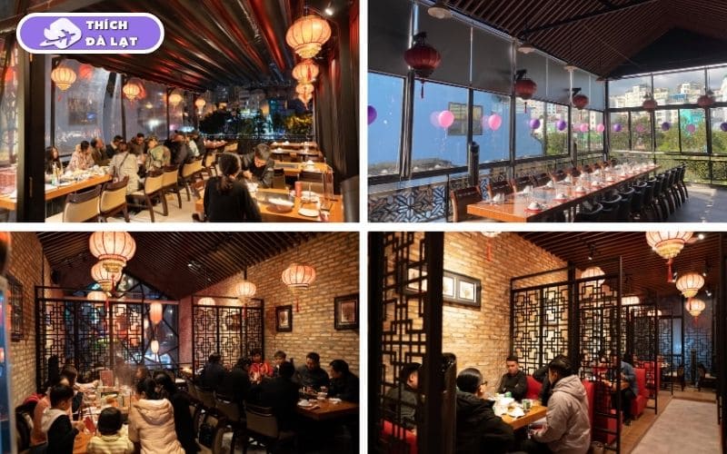 Quán Lẩu cá tầm Hoàng Gia cá tầm tươi 6 món trứ danh Đà Lạt 27 lẩu cá tầm hoàng gia