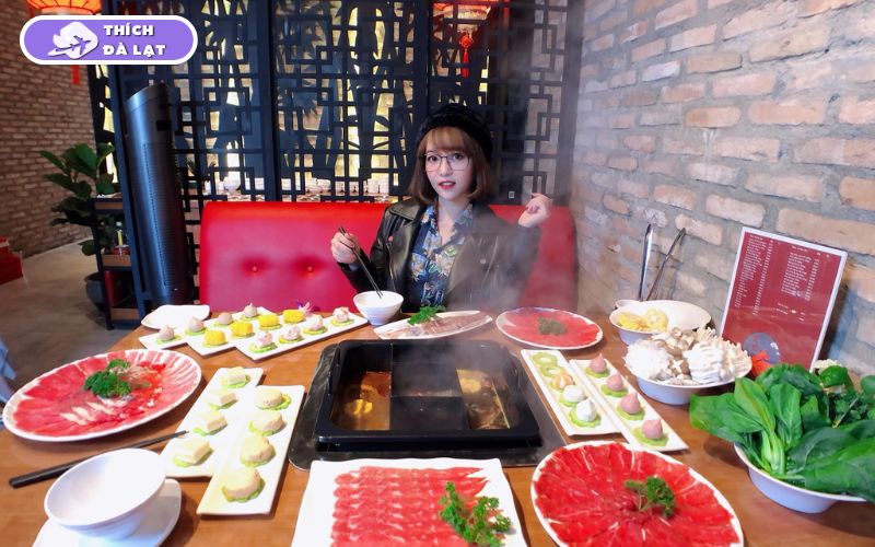 Quán Lẩu cá tầm Hoàng Gia cá tầm tươi 6 món trứ danh Đà Lạt 45 lẩu cá tầm hoàng gia