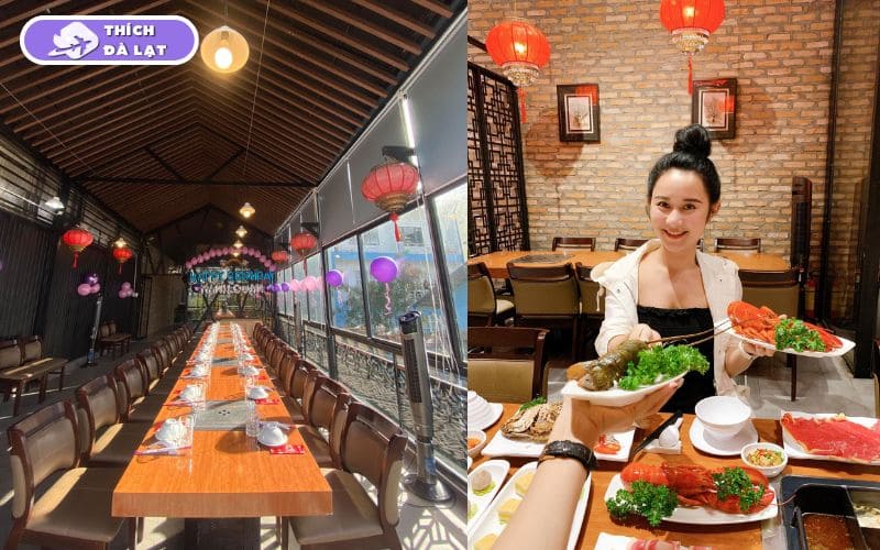 Quán Lẩu cá tầm Hoàng Gia cá tầm tươi 6 món trứ danh Đà Lạt 46 lẩu cá tầm hoàng gia