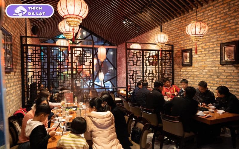 Quán Lẩu cá tầm Hoàng Gia cá tầm tươi 6 món trứ danh Đà Lạt 48 lẩu cá tầm hoàng gia