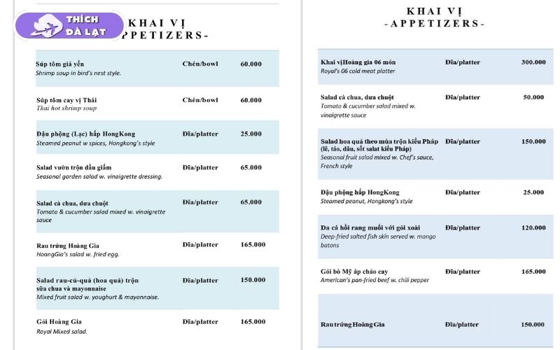 Quán Lẩu cá tầm Hoàng Gia cá tầm tươi 6 món trứ danh Đà Lạt 32 lẩu cá tầm hoàng gia