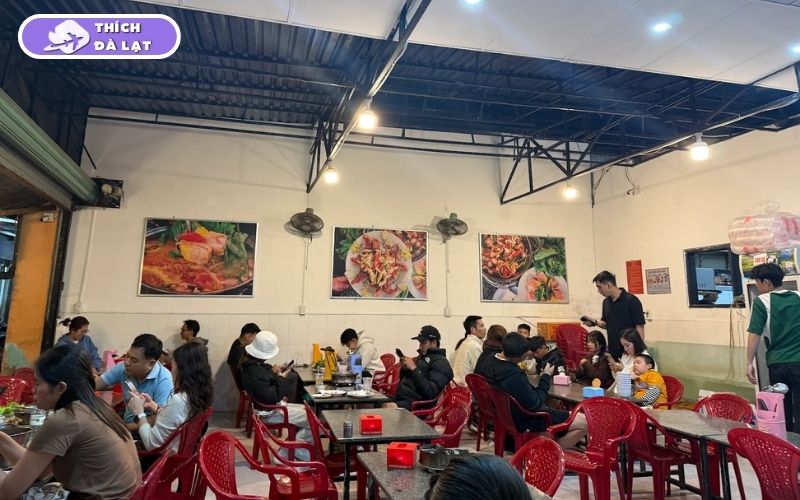 Quán Lẩu cá tầm Ngư Sơn vị lẩu thanh ngọt hợp trời Đà Lạt 11 lẩu cá tầm ngư sơn
