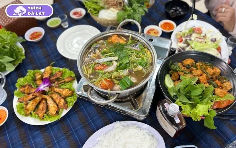 Quán Lẩu cá tầm Tuyên 1 quán lẩu hơn 16 năm danh tiếng ở Đà Lạt 15 lẩu cá tầm tuyên 1