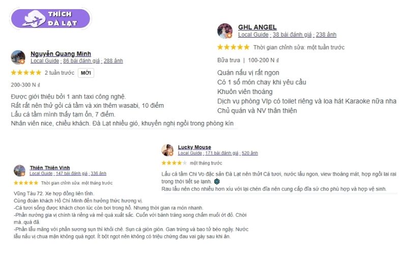 Nhà hàng cá tầm cá hồi Đà Lạt - Chivo với hơn 150 món đặc sắc 33 nhà hàng cá tầm cá hồi đà lạt - chivo