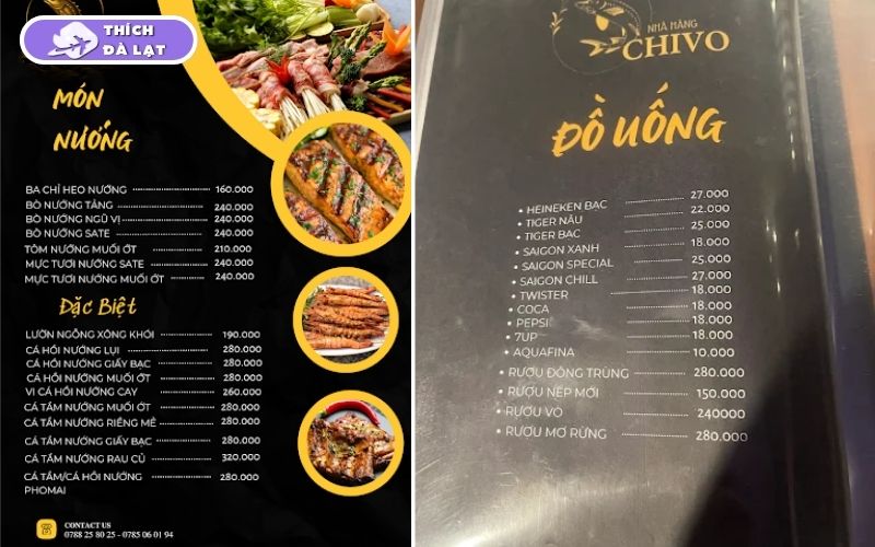 Nhà hàng cá tầm cá hồi Đà Lạt - Chivo với hơn 150 món đặc sắc 28 nhà hàng cá tầm cá hồi đà lạt - chivo