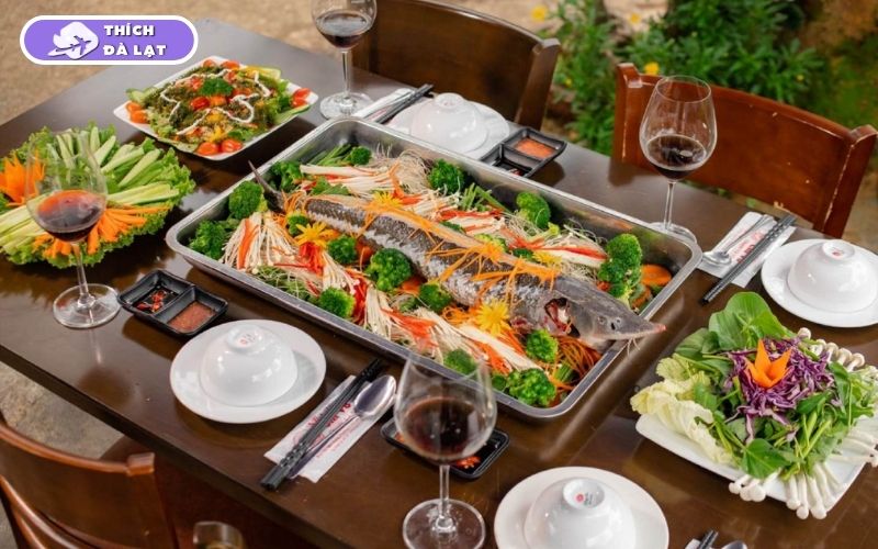 Nhà hàng cá tầm cá hồi Đà Lạt - Chivo với hơn 150 món đặc sắc 29 nhà hàng cá tầm cá hồi đà lạt - chivo