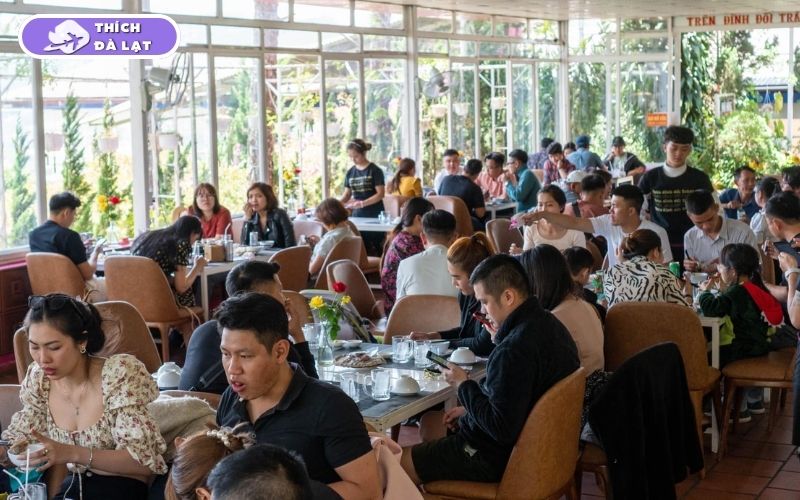 Nhà hàng Trên Đỉnh Đồi Trăng Đà Lạt đặc sản gà nướng giữa rừng 10 nhà hàng trên đỉnh đồi trăng đà lạt